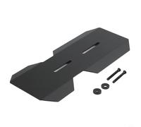 Zilimontt Middle for Electric For Bike - Central Mud Guard Compatible with For Super73 S1, & For RX Models, Iron Construction, 28 x 12.5 x 1 cm, Black, 356g