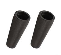 Zilimontt MIG Welding Gasless Nozzle Set, 4-Pack Heat-Resistant Flux Core ABS Nozzles 1.65 x 0.55 in, Compatible with, Forney, Clarke, Campbell,