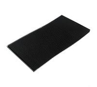 Zilimontt Milling Machine Flexible Accordion Bellows Cover for for CNC Machine Guard, Telescopic Dust Protection Shield, Three-Proof Cloth Oil-Proof Waterproof,(200mm)