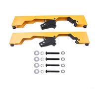 Zilimontt Miter Saw Workstation Tool Mounting Bracket N087371 DW7231 for Dewalt's DW723, DWX723, DWX724, and DWX725 DWX725B Heavy Duty Miter Saw,Yellow, Large