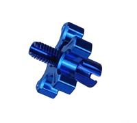Zilimontt Motorcycle Clutch Adjustment Screw - Aluminum Alloy Clutch Cable Adjuster for Fit on Most Motorcycles, Black/Red/Blue/Gold/Silver (Pack of 1)(Blue)