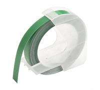 Zilimontt Multi Color Embossing Label Maker Refill Tape 6mm x for for 3m, Compatible with DYMO 12813/12814/1610/1540/1535/1575/17266 and MOTEX 5500A/5500B, 5 Colors Including(Green)