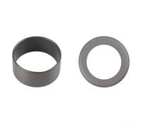 Zilimontt Oil- Mute Air Compressor Cylinder Sleeve Piston for Ring - 2pcs Set with Rubber Material in Black Color for 550W to 1500W Air Compressors(for 1600W)