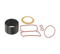Zilimontt Oil-Silent Air Compressor Cylinder Sleeve Piston Ring Set with 4pcs Nitrile Rubber Sealing Gaskets for 550W to 1500W Air Compressors(for 1100W)
