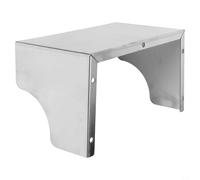 Zilimontt Outdoor Rain Bell Cover, Outdoor Switch Protection Shield, Rain Cover, Stainless Steel, Suitable for Outdoor Sockets, Doorbell, Video Doorbell (205mm)