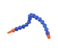 Zilimontt Pneumatic Coolant Hose 1/4 3/8 1/2 in Plastic Flexible Water Oil Cooling Tube for CNC Lathe Milling Hydraulic Machinery, Adjustable Non-Conductive((Round Nozzle))