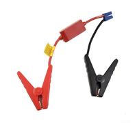 Zilimontt Portable Car Jump Starter with 20000mAh Power Bank and 600A Peak Current, 12V Battery Booster Charger with Clamp Clip and EC5 Connector for
