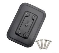 Zilimontt PVC Inflatable Boat Fishing Rod Holder Mount Base, Fish Finder Mounting Bracket for for Canoes, Kayaks, Paddle Boards and Rubber Boats, Durable Black Accessory