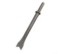 Zilimontt Quality Steel Rust Removal Shovel Tip with 401 Shank for Air Hammer, Pointed Flat V-Type and Crescent Shapes in 125mm/175mm Sizes for Auto Repair and(G)