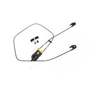 Zilimontt Rear Power Regulator without Motor for Chevrolet For Silverado and For GMC For Sierra 2007-2013 Compatible with Part Number 25980205 Direct Replacement Auto Glass