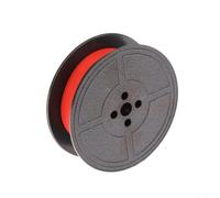Zilimontt Red and Black Nylon Typewriter Ribbon 12.7mm x 5m Compatible with OKI ML80/81/82/83/92/93 TEC EPS600 MA1100 M2600 Underwood Office Equipment Replacement Spool