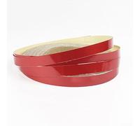 Zilimontt Reflective Rim Stripe Tape Sticker Roll for for Car Motorcycle for for Bike Body and Wheel, 5m x 1cm DIY Decal for for Night Safety and Visibility(Red)
