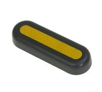 Zilimontt Reflective Sticker Strip for MAX Electric Scooters - High-Visibility Yellow/Red PVC Safety Decal, 8 cm x 5 cm, Compatible with MAX Series, 1-Set Replacement(Yellow)