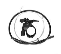 Zilimontt Remote Fork Lockout Switch Lever for for Mountain for for Bike Suspension Forks, Compatible with SR Suntour EPICON, RAIDON, XCR, XCM, NCX, Fits 22.2mm Handlebar, ABS and(B)