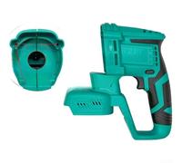 Zilimontt Replacement Housing Case Shell for Lithium Cordless Hammer Drill, Compatible with Power Tools, Teal Plastic Replacement Casing 6.8 x 6.9 x 4.85 cm, 400g
