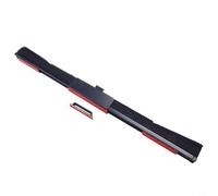 Zilimontt Retractable Car Side Sunshade for Automobiles, 46 cm x 60 cm Mesh Curtain with ABS+Nylon Fabric, Breathable & Insulating, Hook-Mounted Folding Sunshield - 1 Pie(Black)