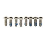 Zilimontt Road Bike Chain Ring Mounting Bolts 8 Pack Compatible with for Sram QUARQ for Force Red AXS 12 Speed Drivetrain System Silver