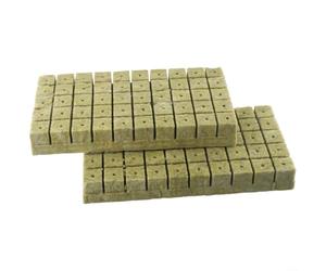 Zilimontt Rock Wool Grow Cubes, 50/100 Pcs Rock Wool Planting, Soilless Planting For Plants Starting, Root Cuttings, Plant Propagation 25X25x40mm(100pcs)