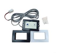 Zilimontt RV Toilet Control Panel Wall Mount Switch - Electronic Push Button Controller # 36387-For Thetford Silence Plus Bathroom Plastic - ON-OFF 2-Way Circuit Wall Switch