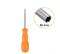 Zilimontt Screwdriver Set 3.8mm 4.5mm Security Gamebit Tool Hardened Steel Heat Treated for Nintendo NES SNES N64 SFC Gameboy Gamecube Console Repair and Maintenance(3.8mm)