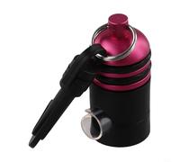 Zilimontt Scuba Regulator Hose Holder, Adjustable Octopus Keeper with Stainless Steel Buckle for Secure Diving Gear Organization, Quick Release Clip for Hoses and Gauges, Red(Pink)