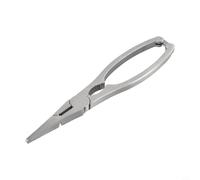 Zilimontt Seafood Tool Set, Crab Pliers with Needle for Shrimp Lobster Clamps, Metal Nut Cracker and Shellfish Peeler, Ergonomic Design, Anti-Slip Grip, Includes Storage