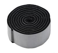 Zilimontt Self-Felt Furniture Pad Roll 1M - Heavy Duty Felt Strip Protector for Hardwood Floors, Tables, and Chairs, Scratches, Reducing Noise and Vibrations, A(black 3mm x30mm x 100cm)