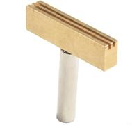 Zilimontt Soldering Iron T Head Copper Heat Press Tip for for LCD Screen Pixel Repair, 30W 40W 60W Replacement Soldering Tip with Hot Pressing Cable for for Dashboard and Ribbon(60W hot pressing head)