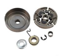 Zilimontt Sprocket Clutch Kit for 018 023 025 MS170 MS180 MS210 MS230 MS250 Chainsaw with .325-7 Clutch Drum Needle Bearing Oil Pump Worm Gear and E-Clip