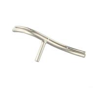 Zilimontt Stainless Steel Curved Bowl Lathe Tool Rest for 16mm Woodworking and Metalworking Lathes with 30cm Holder Length and Anti-Rust Design