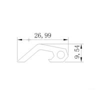 Zilimontt Stainless Steel Mini Bottle Opener Keychain - Portable Folding Outdoor Camping Tool for Hiking, Backpacking & Survival Gear, 26mm x 9mm x 4mm, 4g Lightweight