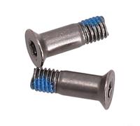 Zilimontt Stainless Steel Rear Derailleur Pulley Bolts M5 x 15.8mm for for Jockey Wheel Screws, Compatible with Most and for for Bicycle Derailleurs, for for CNC Anodized
