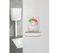 Zilimontt Stainless Steel Zinc Alloy Toilet Indicator Door Lock with Red Green Occupied Vacant Sign for Public Bathroom Cubicle Office Hospital Restaurant
