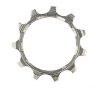 Zilimontt Steel for for Bicycle Cassette Cog 8/9/10/11 Speed 11/12/13T Freewheel Sprocket with Narrow Wide Tooth Design for for Enhanced Chain Retention Reduced Noise Drivetrain(9S 11T)