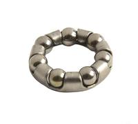 Zilimontt Steel Headset Bearings Set for Fork and Bottom Bracket - 2PCS Compatible with Road For Bike, Ordinary For Bike, Children's For Bike, Rear & Front Hub - 7 Sizes(7# 20mm)