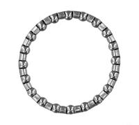 Zilimontt Steel Headset Bearings Set for Fork and Bottom Bracket - 2PCS Compatible with Road For Bike, Ordinary For Bike, Children's For Bike, Rear & Front Hub - 7 Sizes(1# 40-32mm)