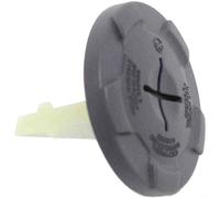 Zilimontt Steering Tank Oil Reservoir Cap For A6 For S6 2005-2011 Replacement 4F0422376 ABS Black Engine Bay Cover Quick Install Fit