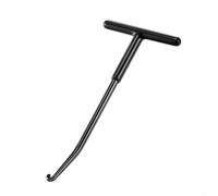 Zilimontt T-Handle Spring Puller Tool Set for Motorcycle Exhaust Brake Installation Maintenance Metal Construction 30 Degree Hook Design Workshop Equipment Garage Hand Tools(1)