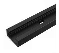 Zilimontt T-Track 30 Type Aluminium Alloy Woodworking T Slot Rail 300-600mm for Table Saw Miter Gauge and Workbench Fixtures, Compatible with T Screw Quick Acting Clamps(500mm)