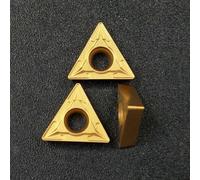 Zilimontt TCMT110204 Carbide Turning Inserts 10pcs, Indexable For CNC Tool for Steel Machining, TCMT21.51 Compatible, 10mm Length, 2.38mm Thickness, .5 Screw Hole