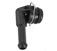 Zilimontt Thermostat Housing Bypass Nipple for (2009-2018), 3.3L and 3.5L Engine, Direct Replacement OEM Part 25672-3C200, Plastic Construction, Cooling