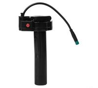 Zilimontt Throttle Handlebar for Electric Dirt Bikes - Rubber and Aluminium Alloy Grip with Cable, Compatible with For Talaria Sting, X3, MX3, MX4 Models - Black