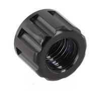 Zilimontt Thru Axle Nut M15 with Thread Pitch P1.0 P1.5 P1.75 Aluminum Alloy Hub Shaft Cap for 12mm and 15mm Axles Compatible with Road and Mountain For Bike Wheels(M12x1.75mm)