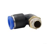 Zilimontt Tire Changer Machine Parts Set of 10pcs Automotive Shop Equipment Replacement Parts 1/8 L Fitting Connector Tube 8mm Thread Diameter for 95mm
