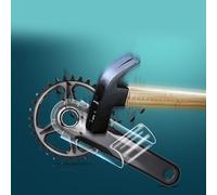 Zilimontt TPH Flexible Film Crank Protector Decals for, /, RaceFace NEXT/6C, E*thirteen & Carbon Fiber Mountain For Bike Cranks - 1 Set (3 Sheets)(A)