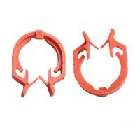 Zilimontt Transfer Case Gear Shift Cable Retainer Clip for Wrangler JK, For Compass, For Liberty, Journey 2007-2018 - 2 Pack, OEM 68018106AA, Plastic, Orange