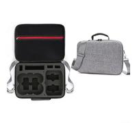 Zilimontt Travel Friendly Protective Case For ,Portable Hard Case Storage Bag Keep Gear Safe And Organized PU Portable Travel Bag Remote Controller(Black)