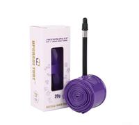 Zilimontt Ultralight 39g for for Bike Inner Tube 700C Road for for Bicycle Tire Replacement with Removable Valve 45/65/85mm for for Rim or Disc Brakes, Fits 700 x 18-32C,(65mm Valve)