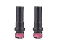 Zilimontt V-Brake Mounting Screw Set for Frames and Forks - M10 Threaded Steel Pivot Bolts with Anti-Loose Coating, 2-Pack, Compatible with Mountain For Bike V-Brake