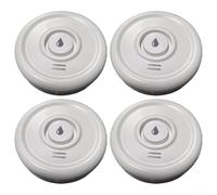 Zilimontt Water Detector with 90-110 dB Alarm for App Remote Control Wireless Water Sensor for Home Kitchen Basement Bathroom Leak Detection(4PCS)